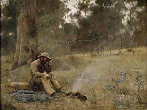 Frederick Mccubbin Down on His Luck